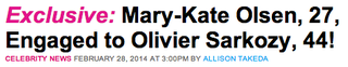 Illustration for article titled Mary-Kate Olsen and Olivier Sarkozy Are Reportedly Engaged